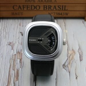 Men's Fashion Watch All Match Leather Belt Quartz Watch - Image 8