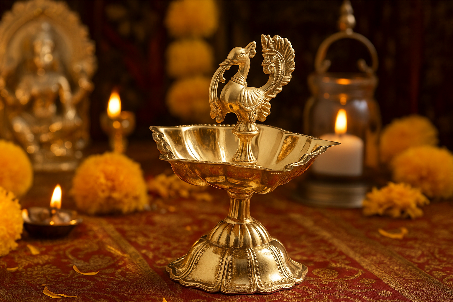 20250922_0007_Royal Pooja Setting_remix_01k5prxevmf0v8esm790fk7t4t
