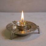 Antique Brass Akhand Diya Lantern - Image 7