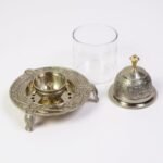 Antique Brass Akhand Diya Lantern - Image 2