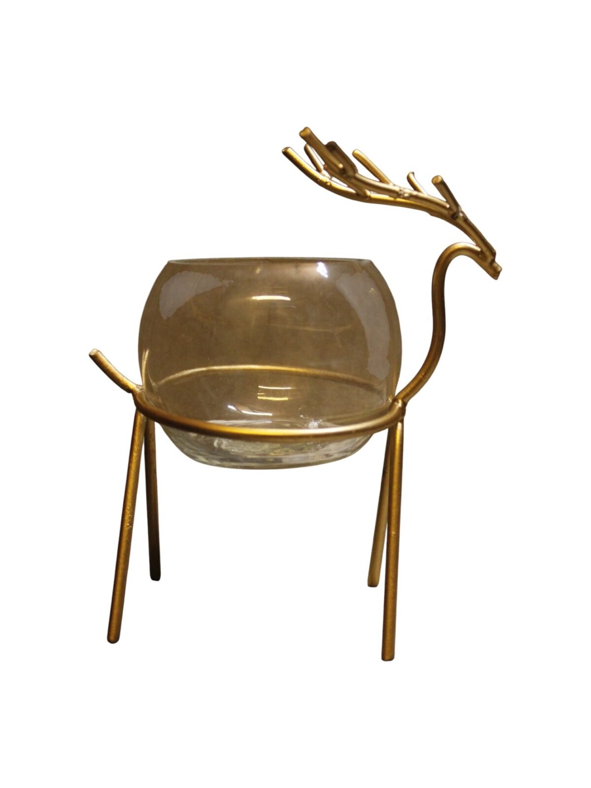 Gilded Stag Tealight Set - Image 2
