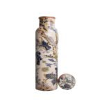 Vana Living Designer Insulated Water Bottle | Double Wall Stainless Steel Flask for Hot & Cold Drinks | Leakproof with Vintage Botanical Print | 750ml, BPA-Free | Premium Gift - Image 3
